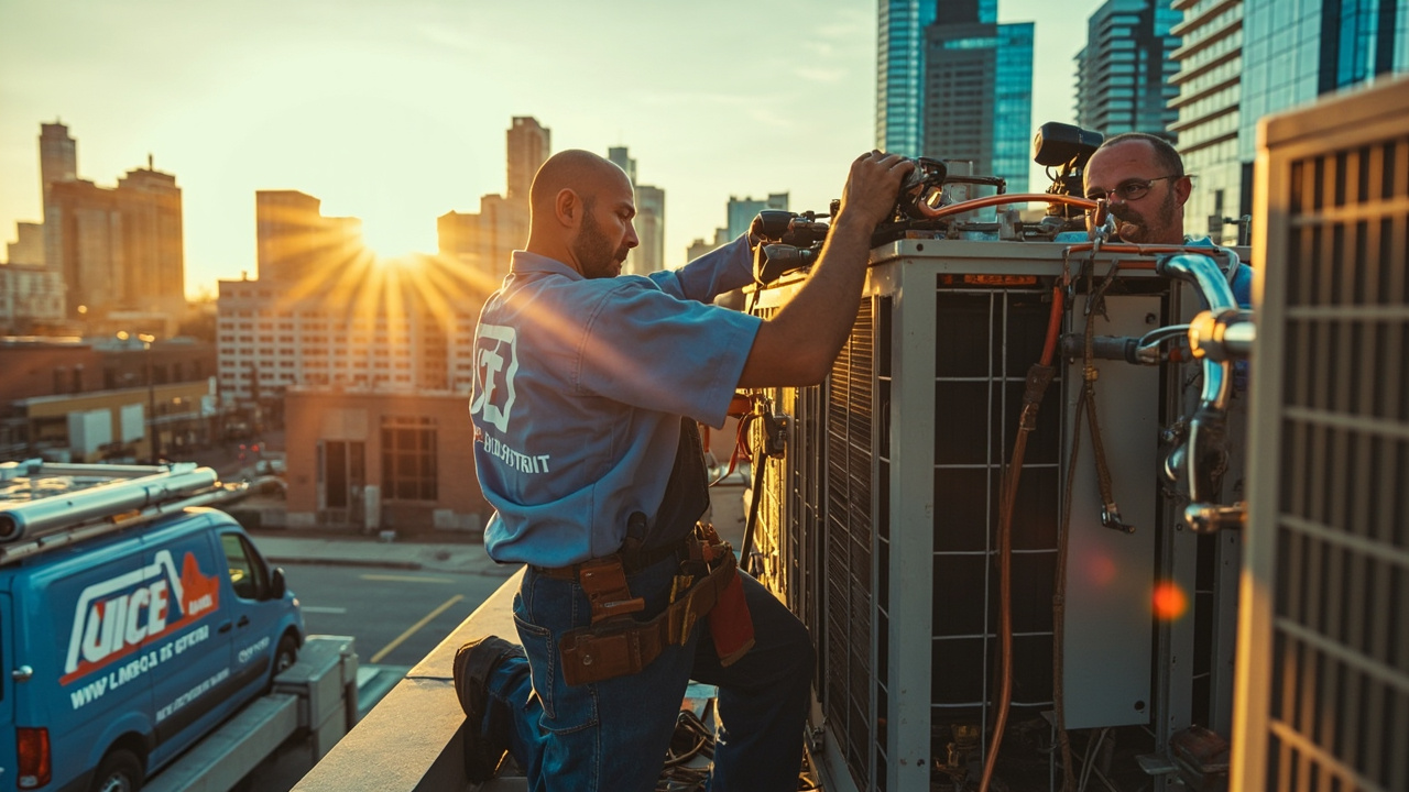 How Industrial HVAC Contractors Engineer Systems for Business Continuity