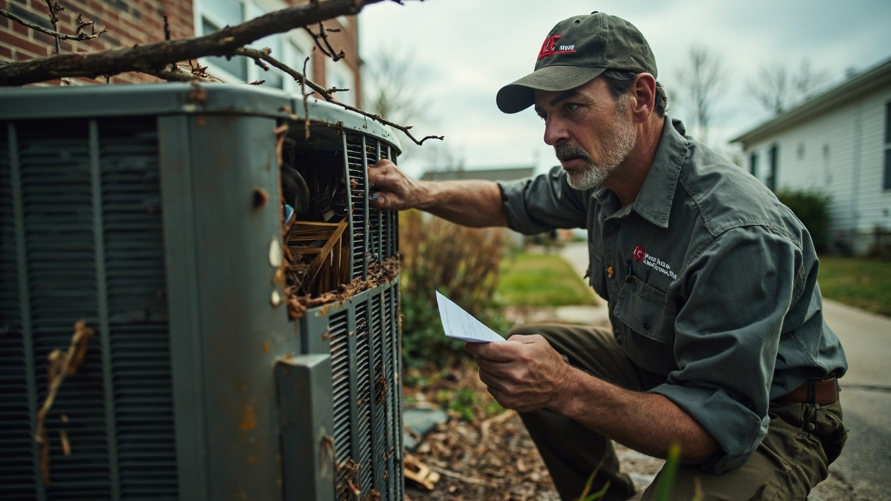 Storm Damage HVAC Repair in Detroit – Emergency Response in 60 Minutes or Less