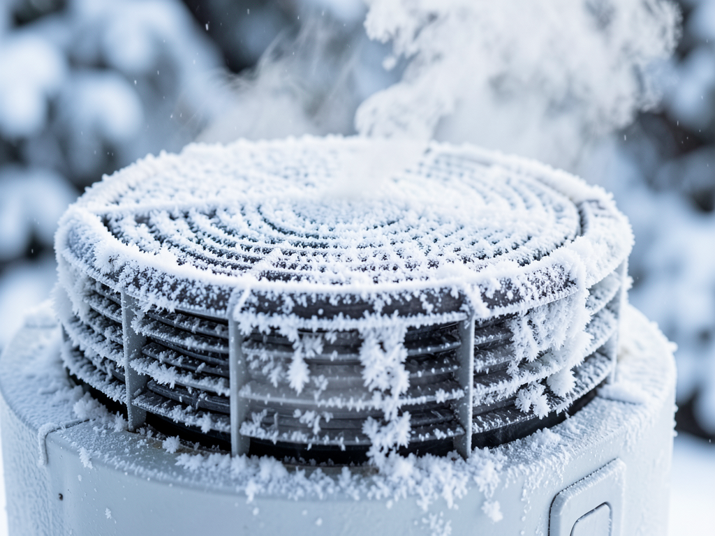 Dealing with ice buildup on your outdoor heat pump