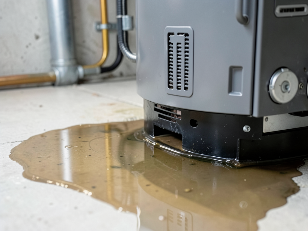 Finding out why there is water pooling around your