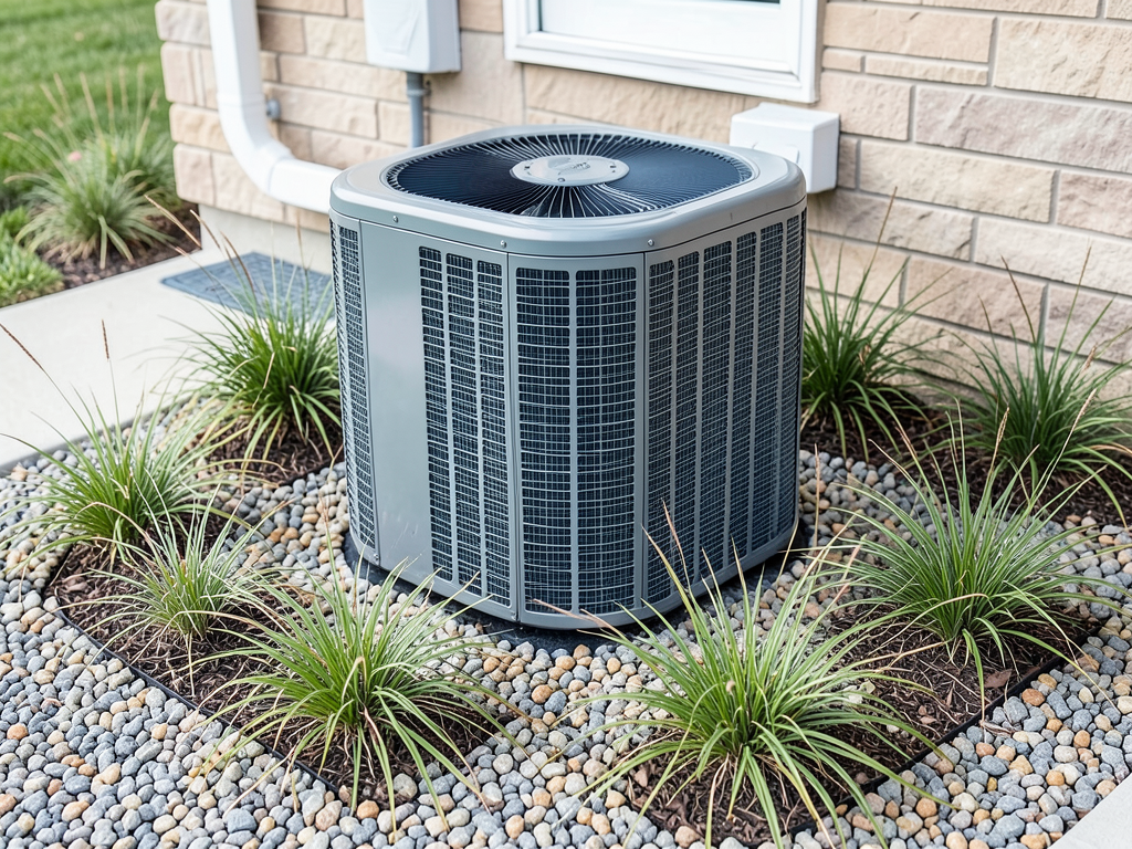 How to landscape around your ac unit without ruini