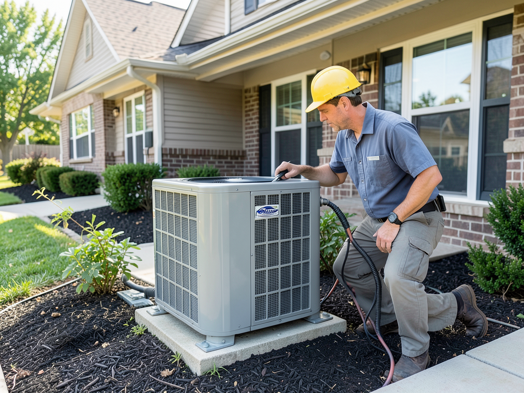 Installing a new central air system in your southf