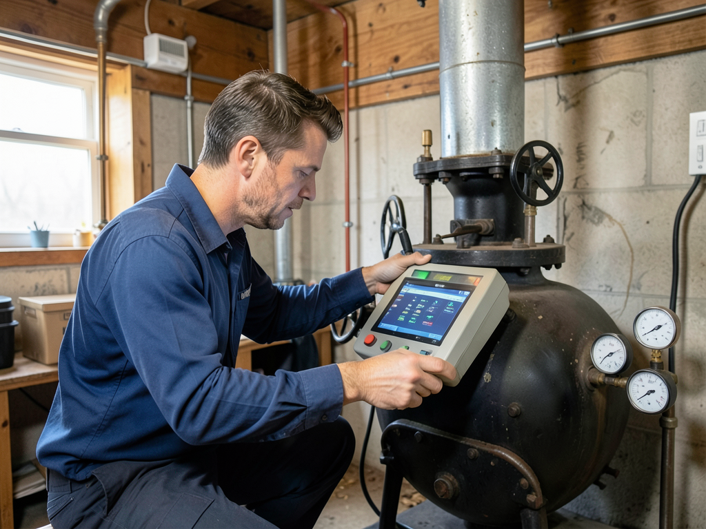 Specialized boiler maintenance and repair services