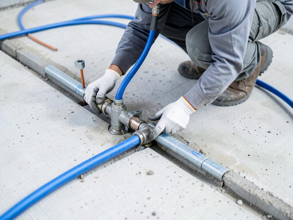 Warm up your cold floors with radiant heating for